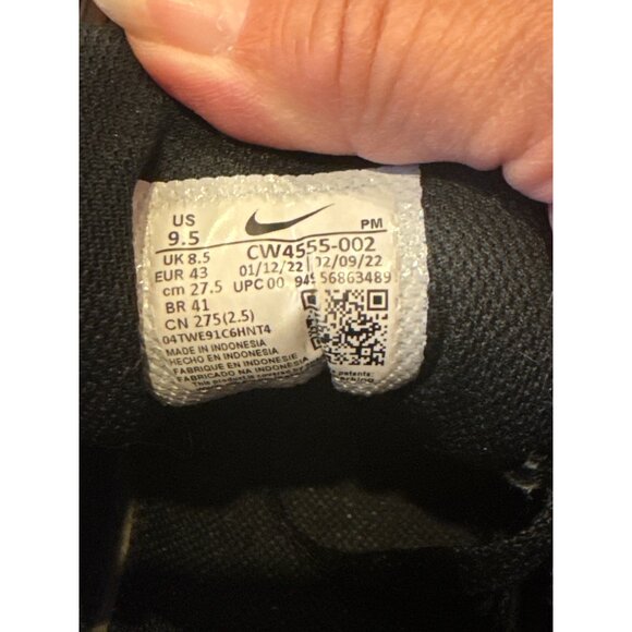 Nike Air Max SC CW4555-002 Men's Size 9.5 US Black White Retro Air Cushion - Picture 11 of 11